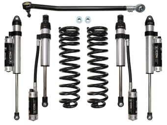 icon 2017-2019 ford f-250/f-350 4wd diesel, 2.5" lift, stage 4 suspension system k62514 - image