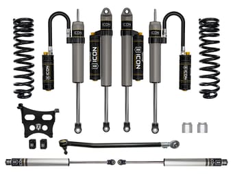 icon 2023 ford f-250/f-350 super duty 4wd diesel, 2.5" lift, stage 5 suspension system k62565 - image
