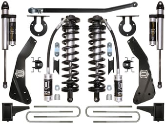 icon 11-16 ford f-250/f-350 4-5.5" stage 3 coilover conversion system k63133 - image