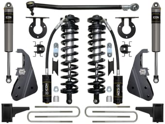 icon 2017-2022 ford f250/f350, 4-5.5" lift, stage 2 suspension system k63152 - image
