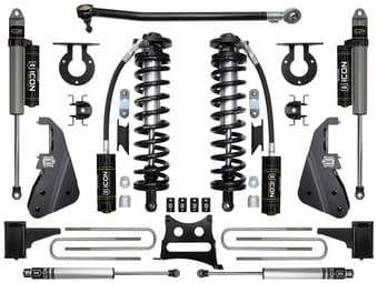 icon 2017-2022 ford f250/f350, 4-5.5" lift, stage 3 suspension system k63153 - image