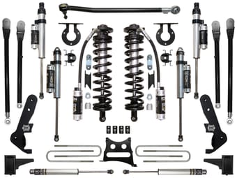 icon 2017-2022 ford f250/f350, 4-5.5" lift, stage 6 suspension system k63156 - image