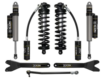 icon 2023 ford f-250/f-350 super duty 4wd, 2.5-3" lift, stage 3 coilover conversion system w/ radius arms k63163r - image