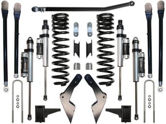 icon 08-10 ford f250/f350 4.5" stage 4 suspension system k64553 - image