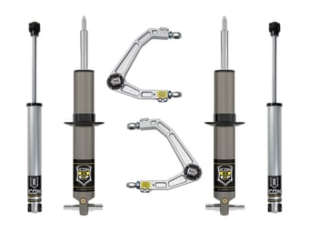icon 19-23 gm 1500, 2.375-3.75" lift, stage 2 exp suspension system, billet k73072 - image