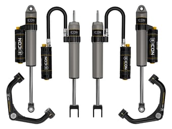 icon 11-19 gm 2500hd/3500 0-2" stage 3 suspension system k78103 - image