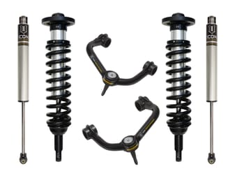 icon 09-13 ford f150 4wd 0-2.63" stage 2 suspension system w tubular uca k93002t - image