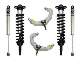 icon 09-13 ford f150 2wd 0-2.63" stage 2 suspension system w billet uca k93011 - image