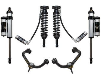 icon 09-13 ford f150 2wd 1.75-2.63" stage 3 suspension system w tubular uca k93012t - image