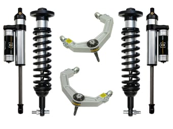 icon 2014 ford f150 4wd 0-2.63" stage 3 suspension system w billet uca k93063 - image