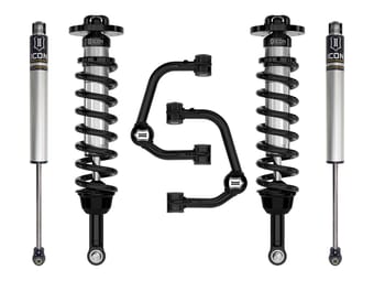 icon 2021-2024 ford f-150 4wd, 2.75-3.5" lift, stage 1 suspension system, tubular k93131t - image