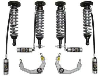 icon 2014-2020 ford expedition 4wd .75-2.25" stage 2 suspension system w billet uca k93302 - image