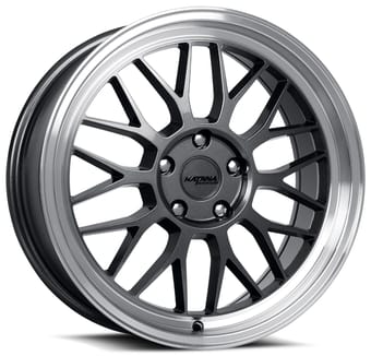 Katana Racing KR06 Gloss Gunmetal Machined Lip