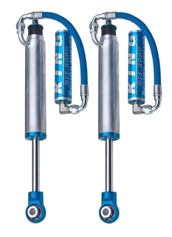 king shocks 03-09 lexus gx470 rear 2.5 dia remote res shock (coil spring conversions only) (pair) 25001-125-ext - image