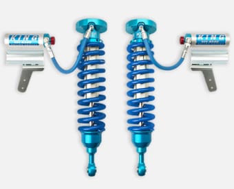 king shocks 08-21 toyota land cruiser 200 front 2.5 dia remote res coilover w/adjuster (pair) 25001-266a - image