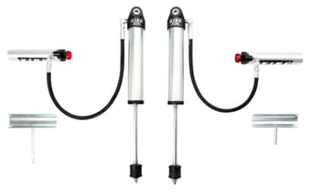king shocks 2013+ mercedes-benz g-class front 2.5 dia remote res shock w/adjuster (pair) 25001-319a - image