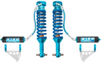 king shocks 2021 ford bronco front 2.5 dia remote reservoir shock (pair) 25001-392 - image