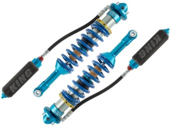 king shocks 2017+ ford raptor 4wd front 3.0 dia remote perf fin res coilover w/adj/int bypass (pair) 30001-403 - image