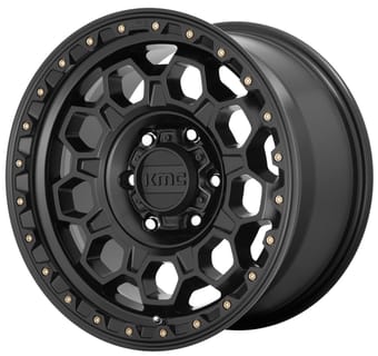 KMC KM545 Satin Black