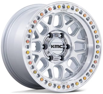 17x8.5 kmc km549 grs gloss silver machined 5x150 0mm - image