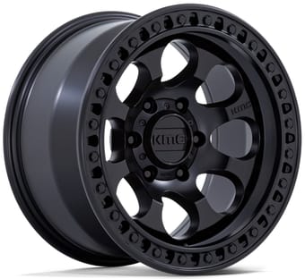 KMC KM550 Riot SBL Satin Black mm