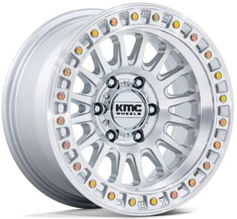 KMC KM552 IMS Gloss Silver Machined