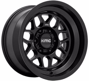 KMC KM725 Terra Satin Black