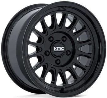 KMC KM733 Impact FFT Gloss Black
