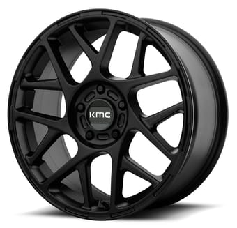 KMC KM708 Bully Satin Black