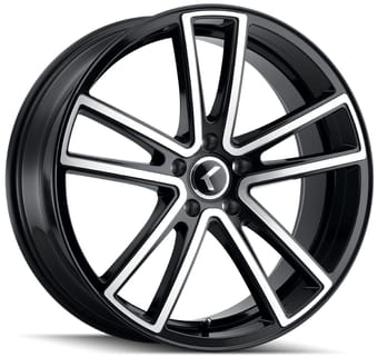 Kraze KR190 Lusso Gloss Black Machined Face