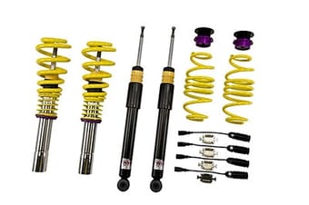 kw coilover kit v1 audi a4 s4 (8k/b8) w/ electronic dampening controlsedan fwd + quattro 10210097 - image