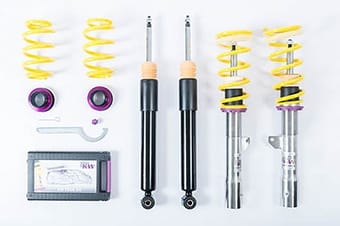 kw coilover kit v1 2015+ mini cooper clubman (f54) w/o electronic dampers 102200bn - image