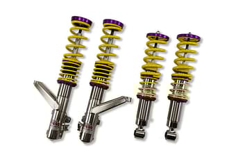 kw coilover kit v1 honda civic (all excl. hybrid) w/ 14mm (0.55) front strut lower mounting bolt 10250008 - image
