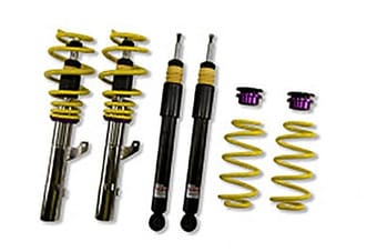kw coilover kit v1 audi tt (8j) coupe; fwd; all engines; w/o magnetic ride 10281030 - image