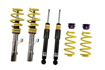 kw coilover kit v1 audi golf vi (2+4-door all gas engines incl. gti) w/o dcc 10281031 - image