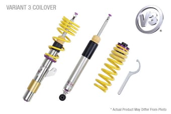 kw audi s5 sportback with edc coilover kit v3 352100bv - image