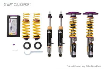 kw porsche turbo coupe convertible w/ pdcc clubsport coilover kit 3-way 39771277 - image