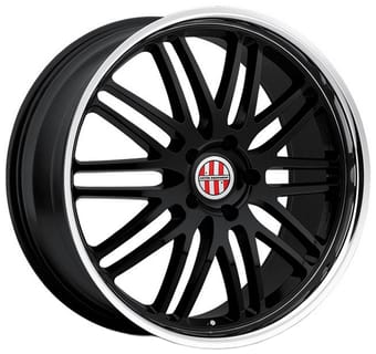 Victor Equipment Lemans Gloss Black w/ Mirror Cut Lip