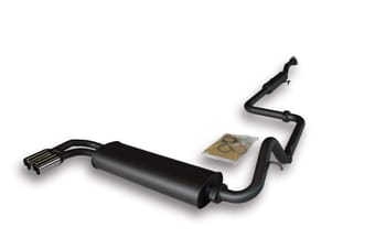 hks 88-91 honda civic si sport exhaust les-h05 - image