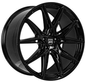 20x9 lexani hyper gloss black (custom) - image