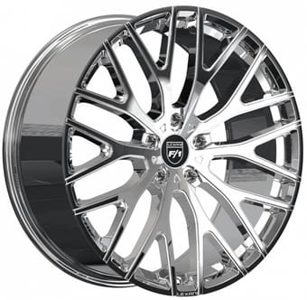20x9 lexani valor chrome (custom) - image