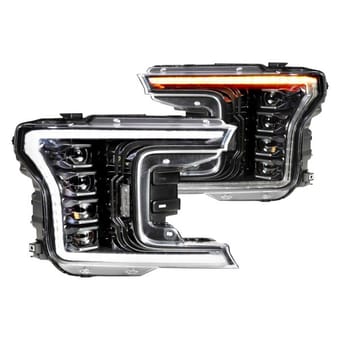 morimoto xb led headlights: ford f150 (18-20) (pair / asm) (gen 2) lf501.2-asm - image