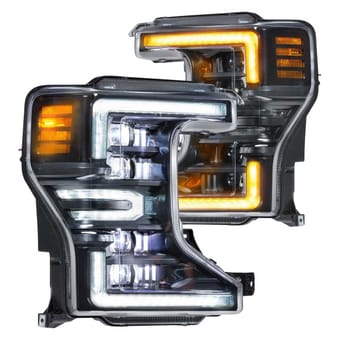 morimoto xb led headlights: ford super duty (2020+) (pair / asm) lf508 - image