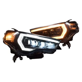 morimoto xb led headlights: toyota 4runner (14-22) (pair / asm) (gen 2) lf531.2-asm - image