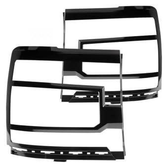 morimoto xb trim only: chevrolet silverado 1500 (16-18) trim (pair / unfinished) lf542.b - image