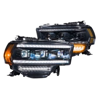 morimoto xb led headlights: dodge ram hd (2019+) (pair / asm) lf701 - image