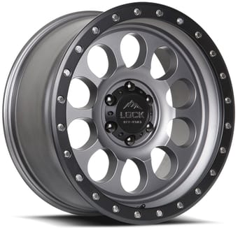 Lock Off-Road 50CAL Matte Grey w/ Matte Black Ring
