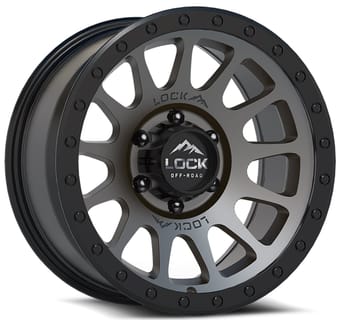 Lock Off-Road Yosemite Matte Grey w/ Matte Black Ring