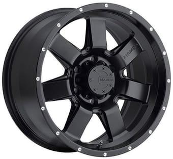 Mamba Off-Road M14 Matte Black w/ Drilled Holes