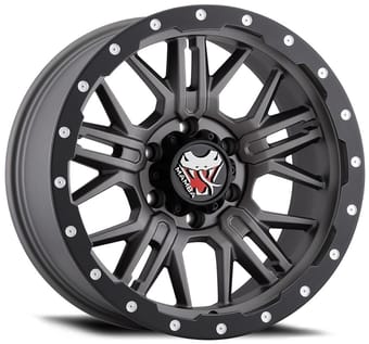Mamba Off-Road M25 Matte Grey w/ Black Lip
